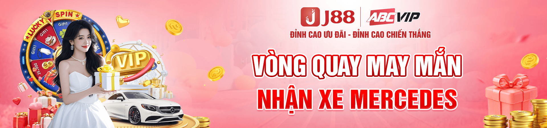 J88 vòng quay may mắn nhận xe mercedes
